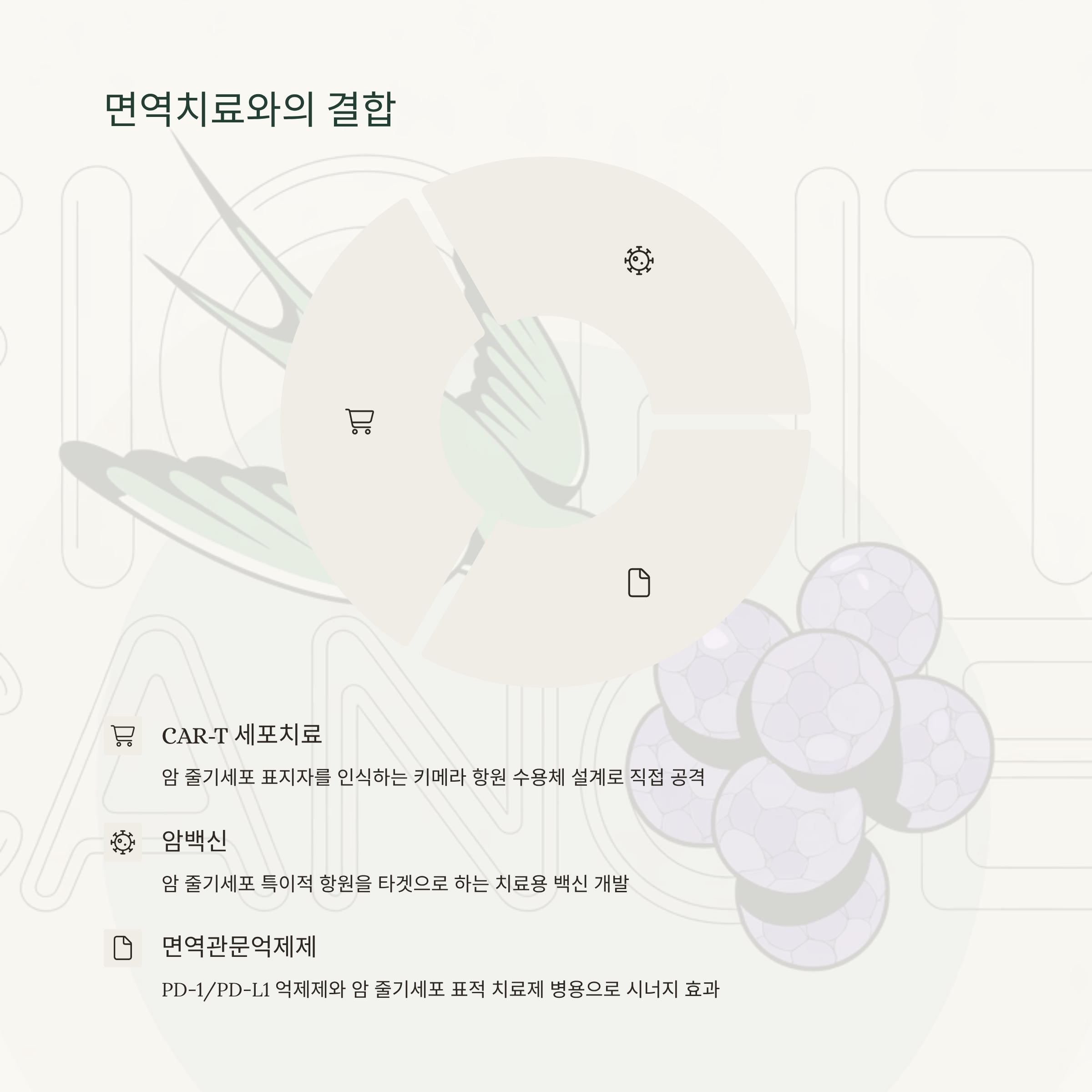 줄기세포 표적치료와 면역치료 결합
