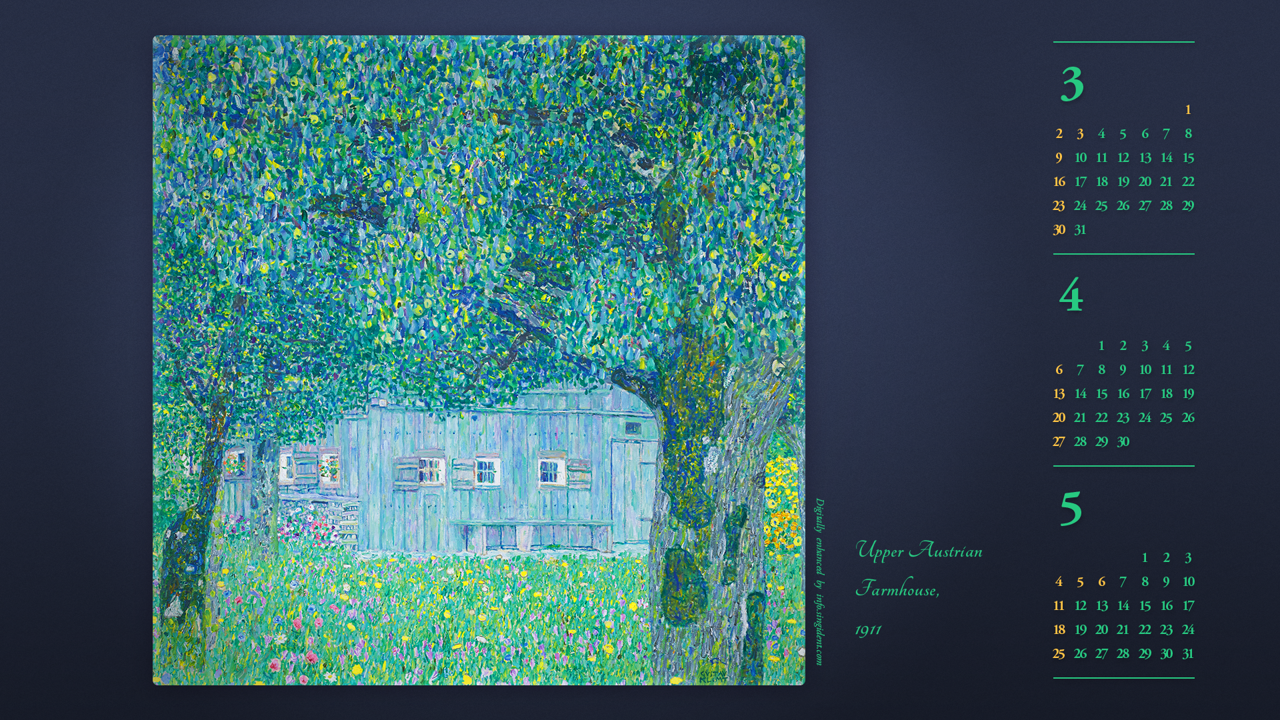 09 어퍼오스트리아의 농장 B - 2025년4월 노트북배경화면