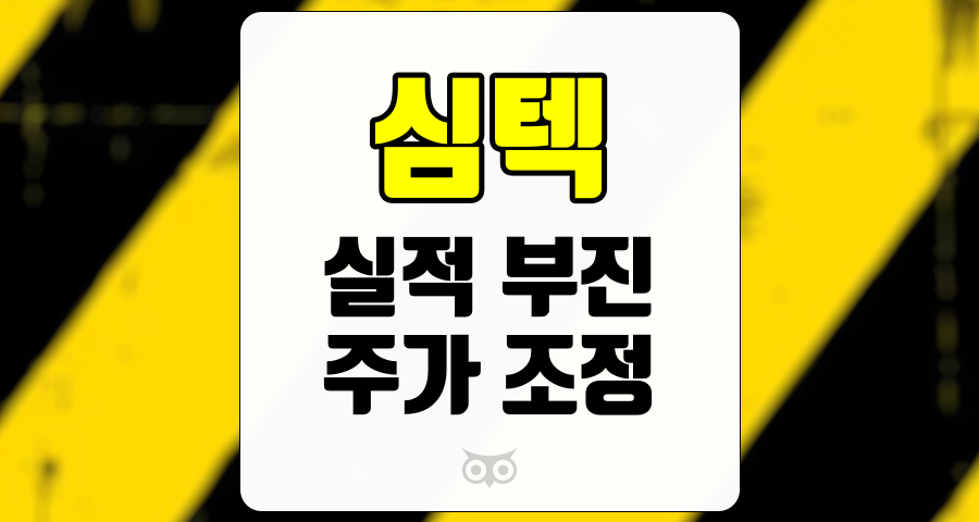 심텍, 주가 하락의 원인과 향후 실적 개선 기대