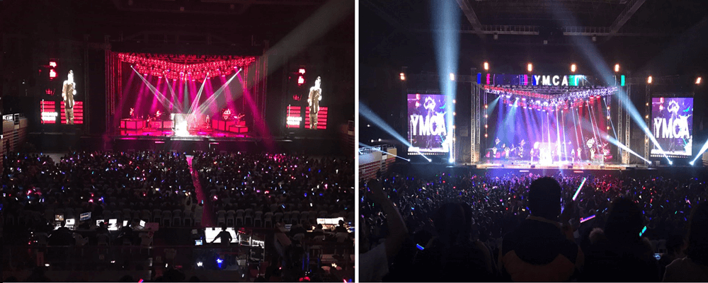 광주여대 유니버시아드체육관 이승철 콘서트 당시 사진