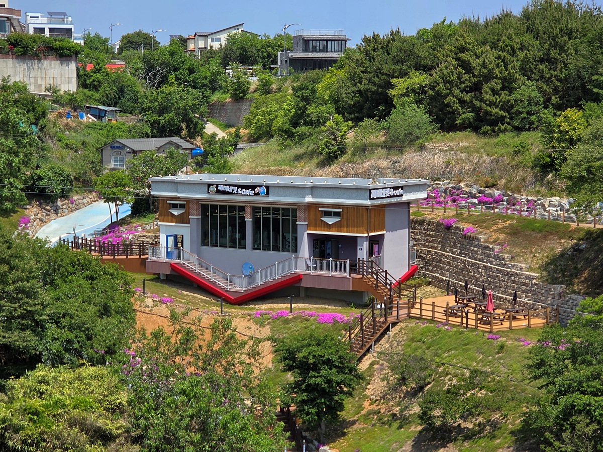 동해 묵호 도째비골 스카이밸리 카페 째비네컷앤카페|할인 꿀팁 및 후기