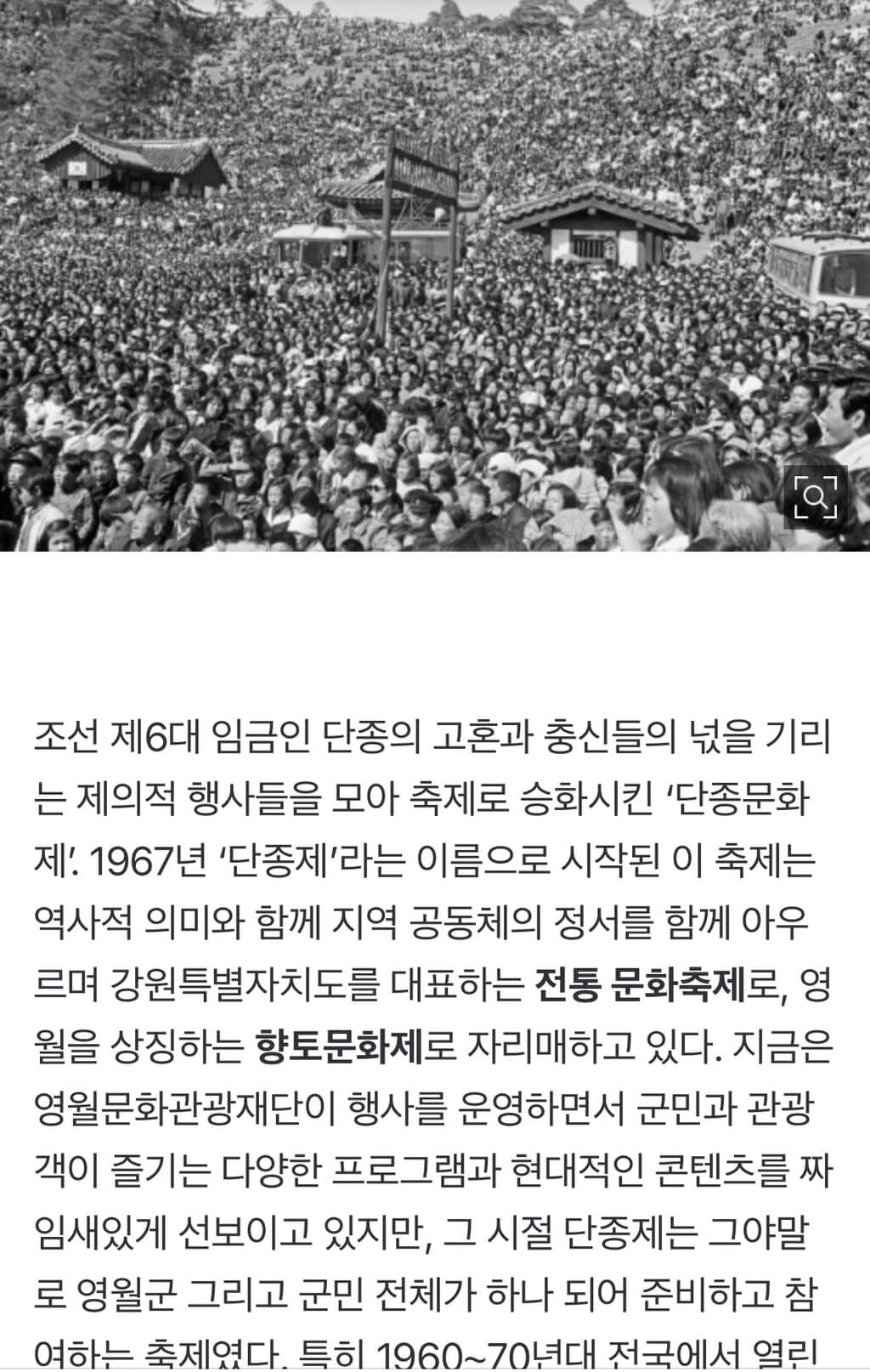 영화 왕과 사는 남자가 떠오르는 도시&hellip; 영월 단종문화제 총정리