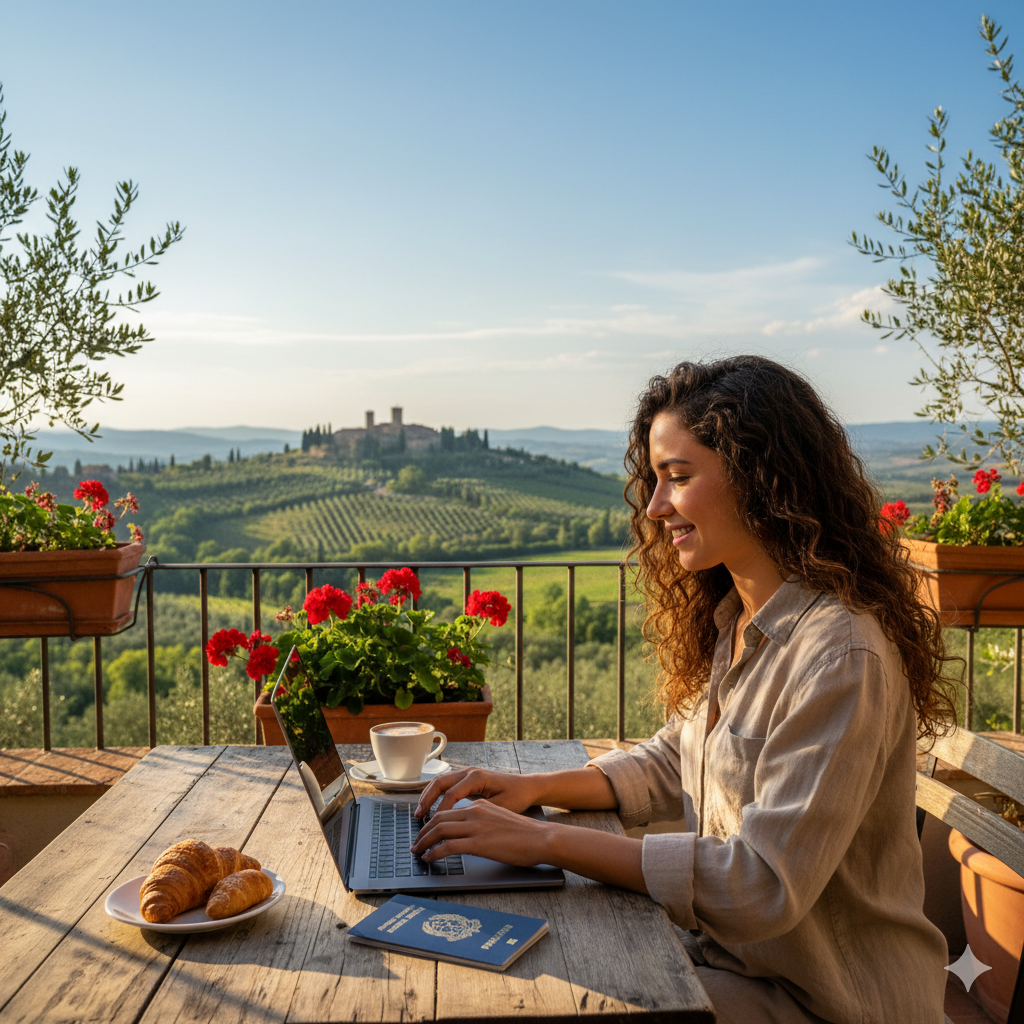 이탈리아 디지털 노마드 비자 신청 절차와 준비 서류 안내