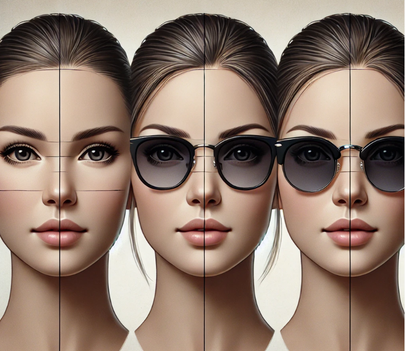 얼굴형에 맞는 선글라스