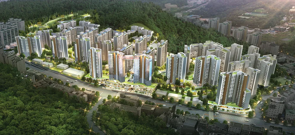 방배 포레스트 자이 투시도