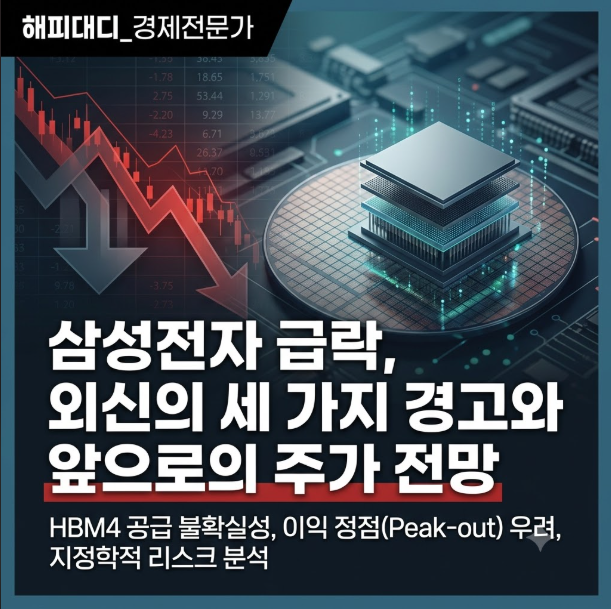 삼성전자 주가 하락 원인
