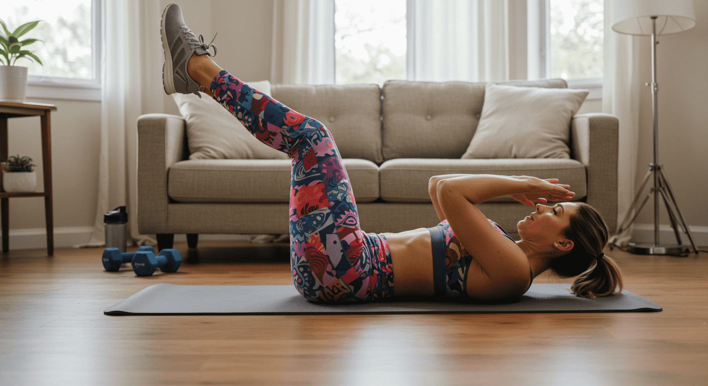 5분만 투자! 효과 확실한 뱃살 빼는 운동