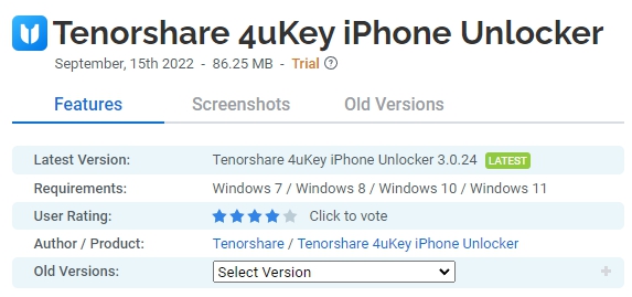 Tenorshare-4uKey-iPhone-Unlocker