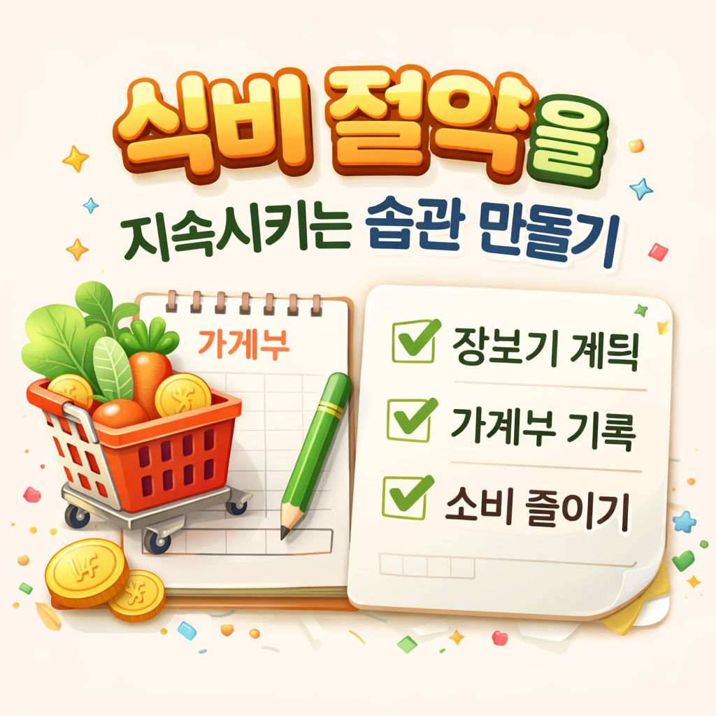 2026년 새해 절약 습관 식비는 계획 관리