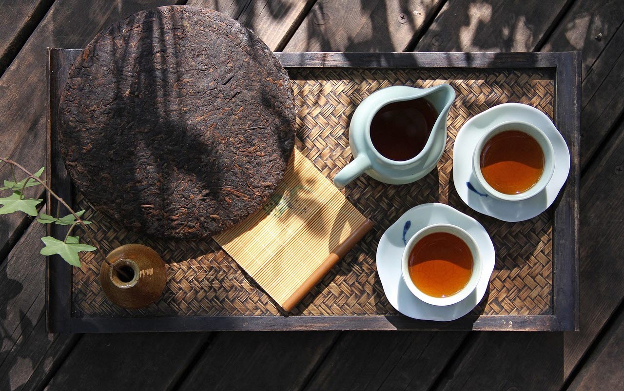 중국 푸얼차 사진