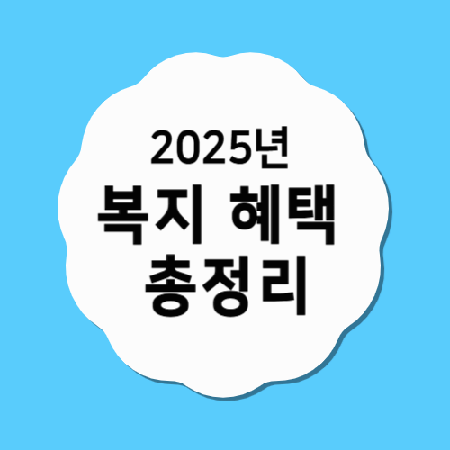2025년 복지 혜택 총정리: 꼭 알아야 할 변화 10가지