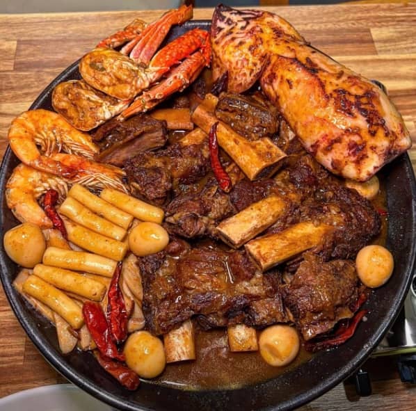 인천 해물소갈비찜 인투찜
