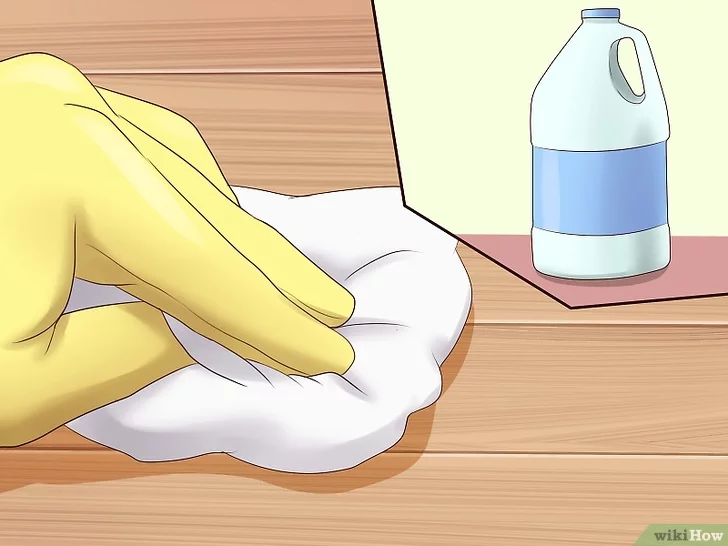 원목 얼룩 제거