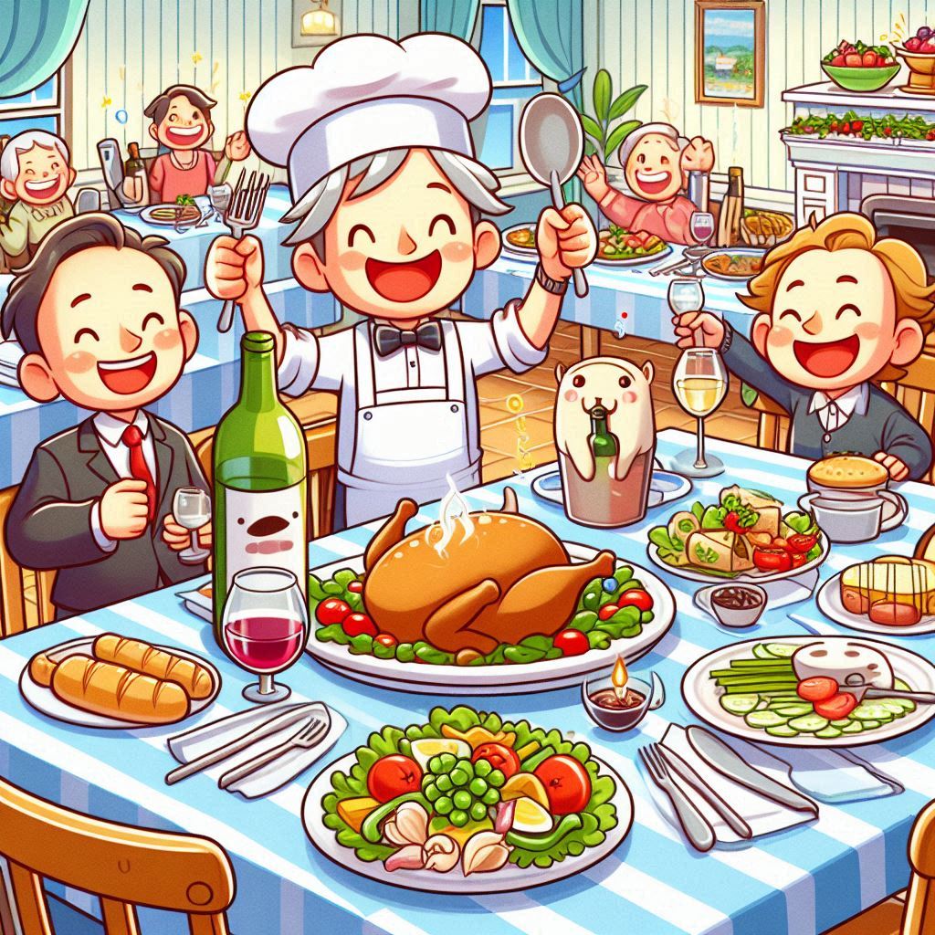 디너파티 초대.