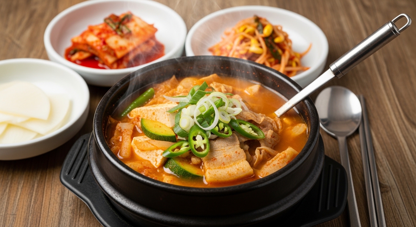 청국장나물비빔밥