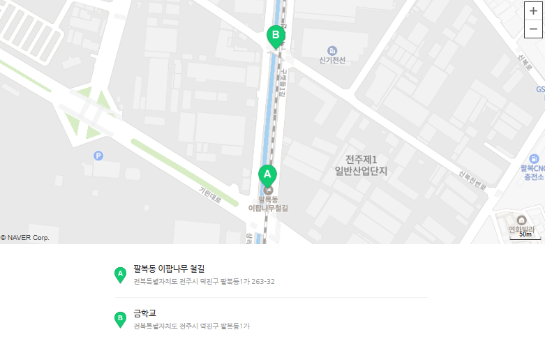 전주 이팝나무 철길 팔복동 팔복동 입판나무 철길 금학교 주차