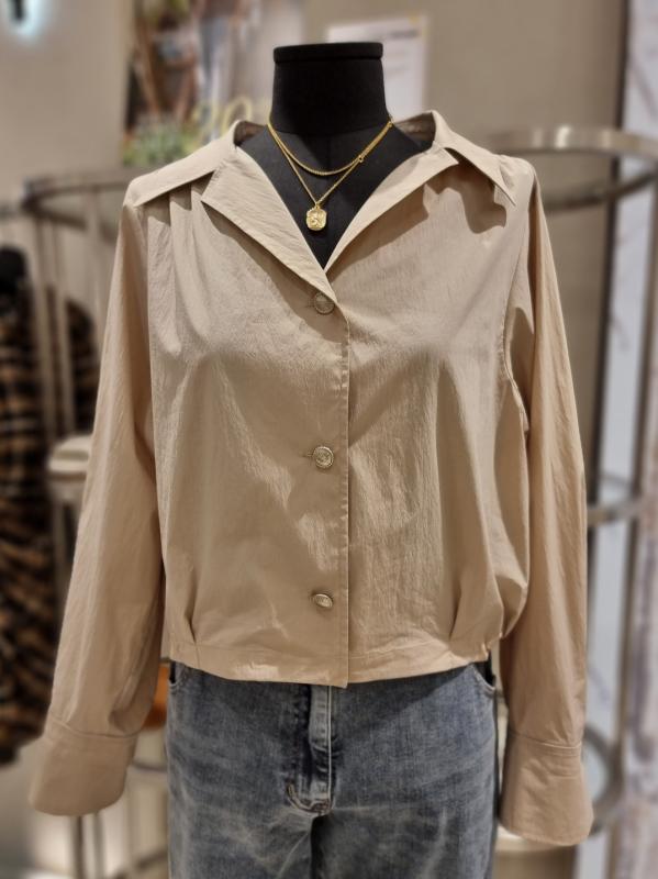 시슬리 23가을밑단 스트링 셔츠 블라우스 SAWS70341