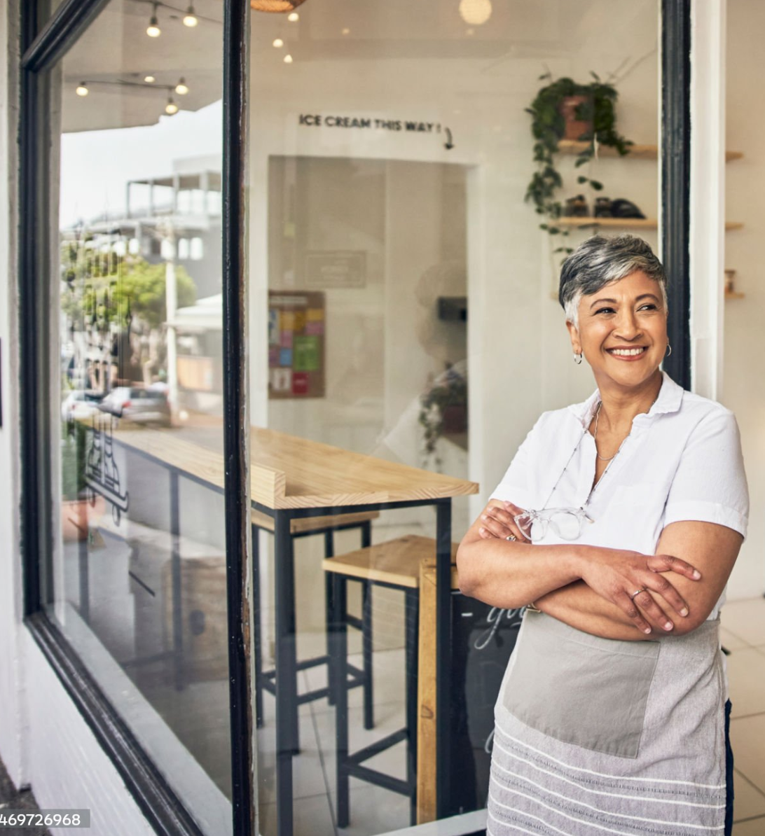 중년에 창업 까페 사징님 사진