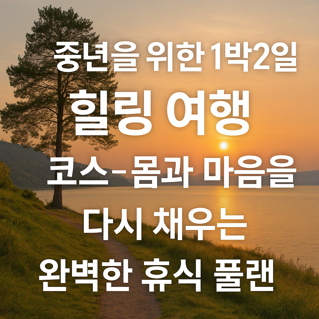 중년을_위한_1박2일_힐링_여행_코스_–_몸과_마음을_다시_채우는_완벽한_휴식_플랜