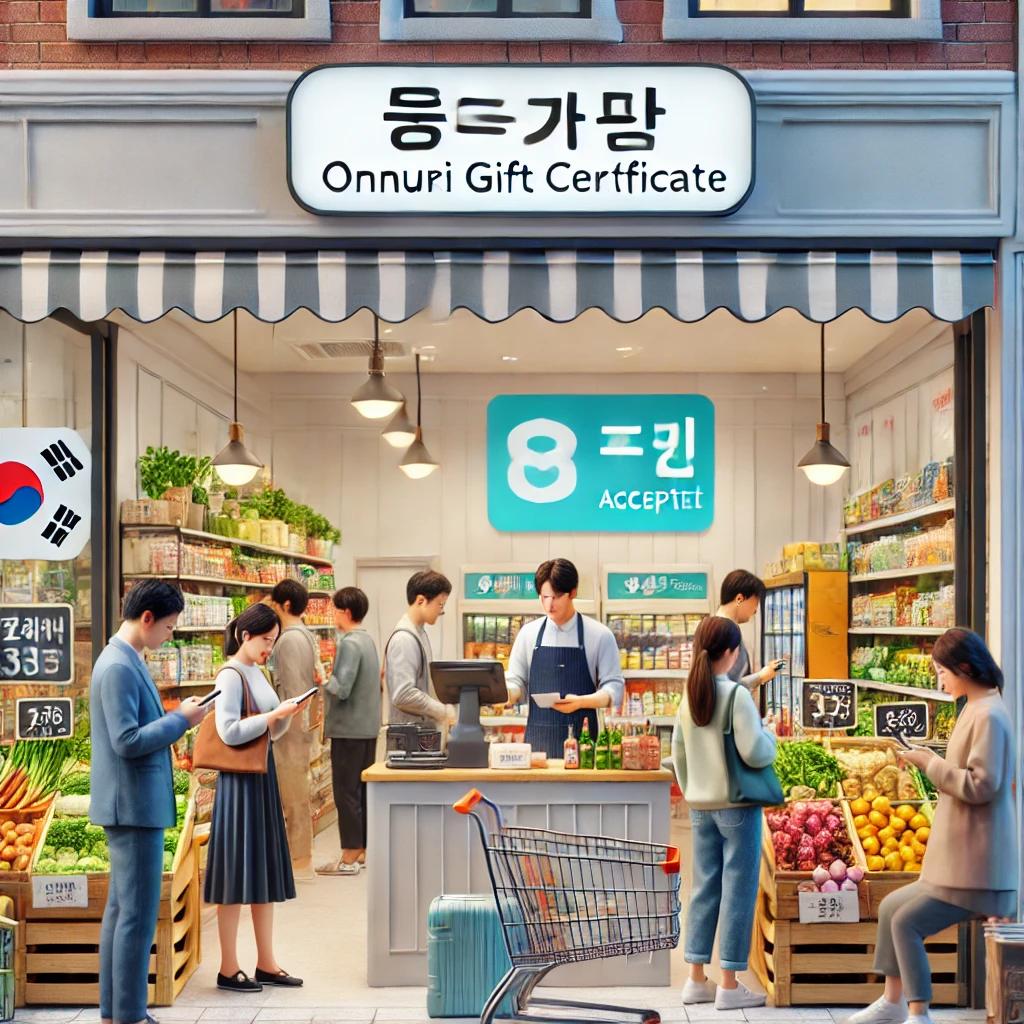 온누리상품권 가맹점 찾기