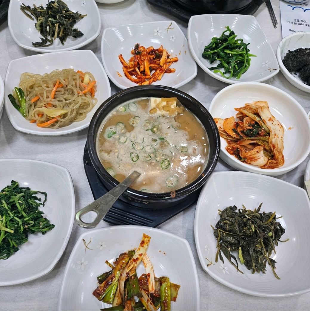 칠갑산골 메뉴