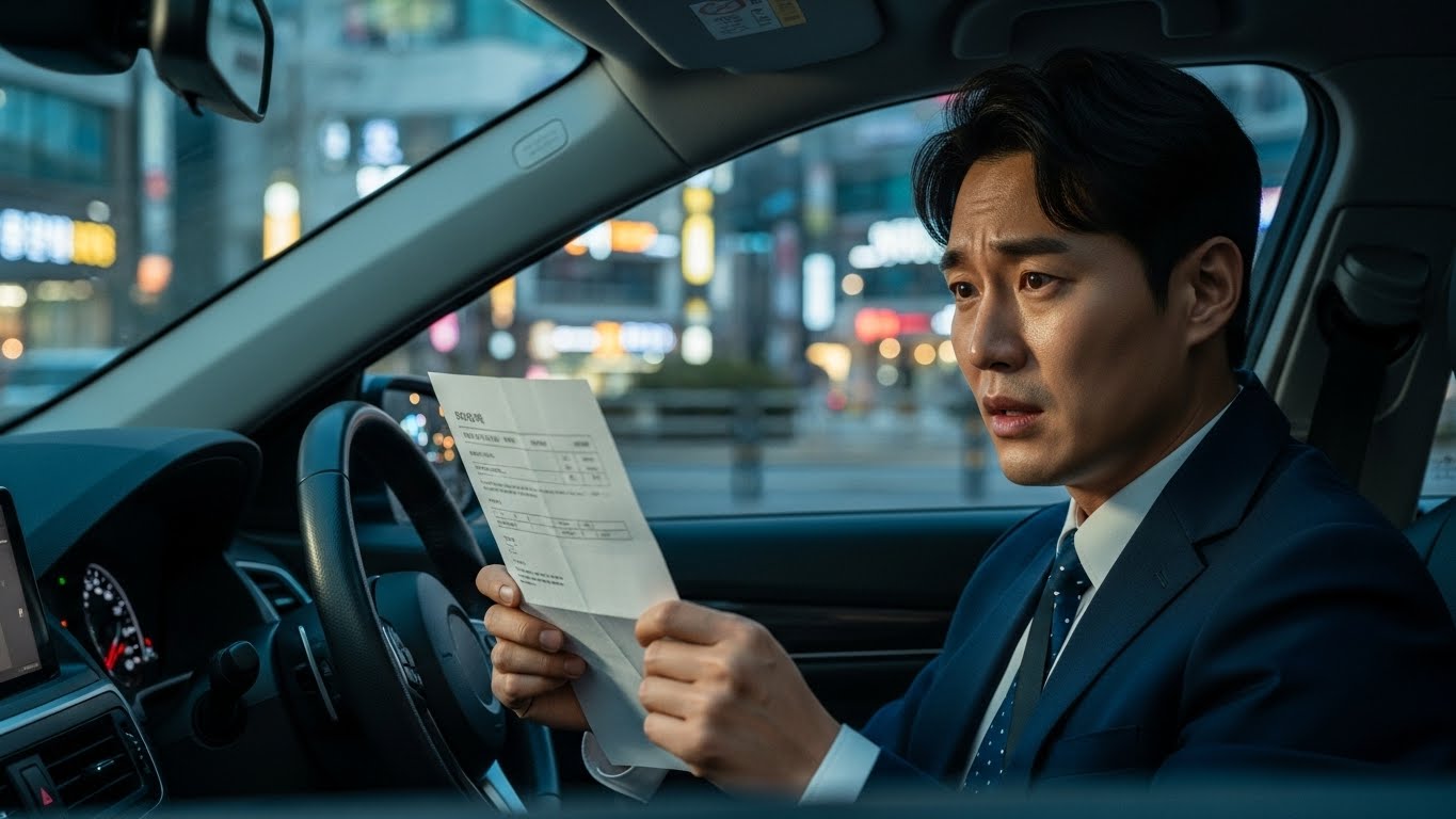 자동차과태료, 운전면허벌점