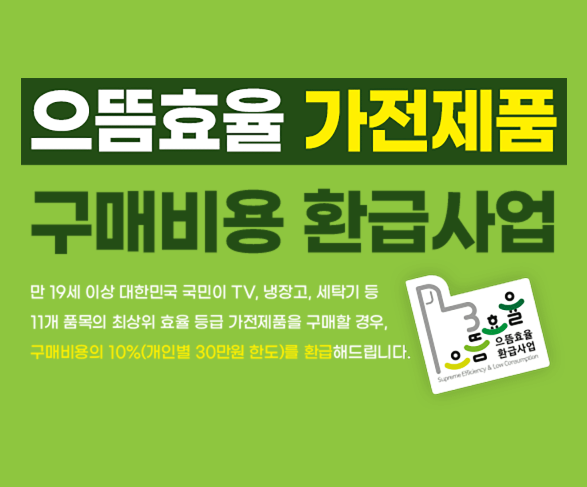 으뜸효율 가전제품