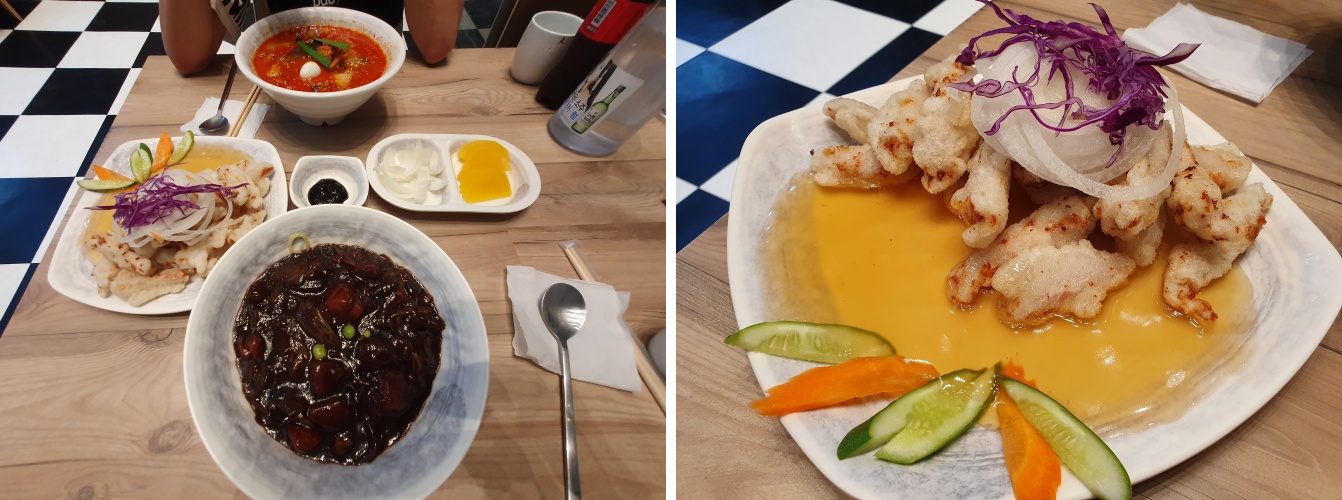 파타야 짬뽕가 세트메뉴