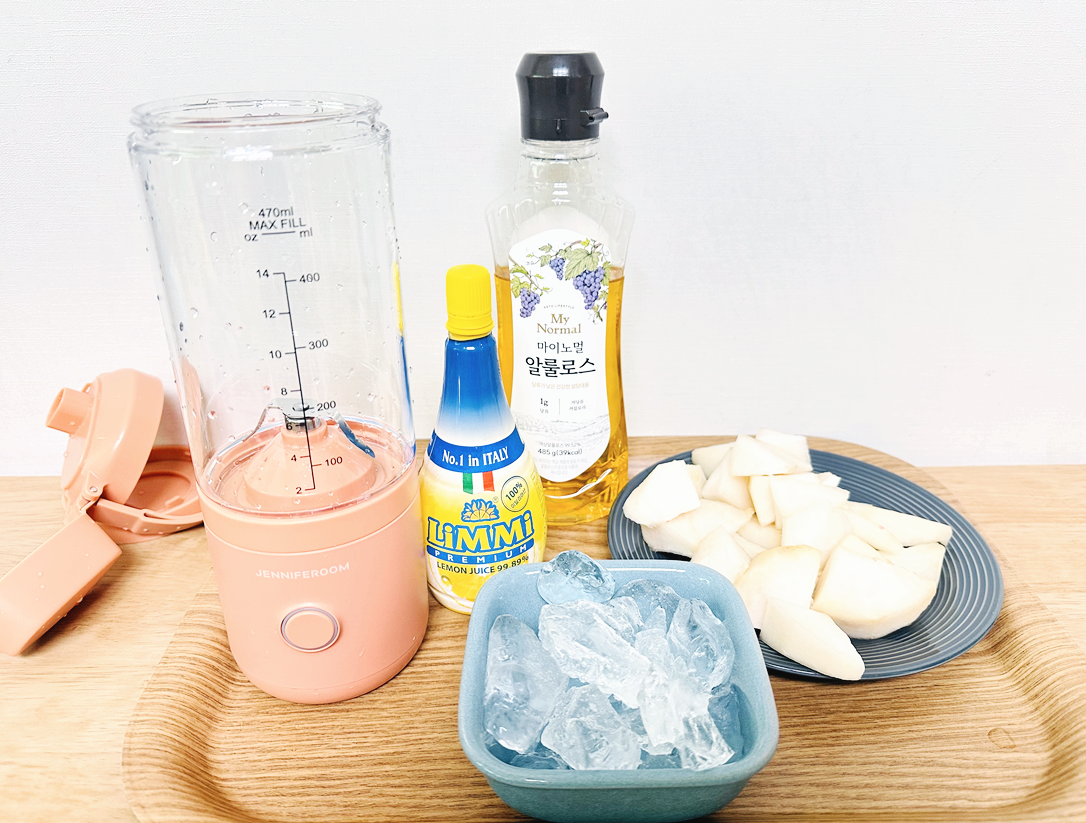 제니퍼룸 블렌드러쉬 복숭아 슬러시 만들기