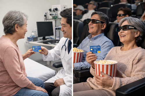 노인복지카드로문화생활