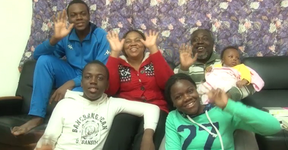 콩고 왕자 가족