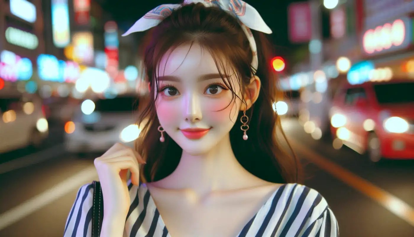 일본여행-환전금액으로-관광하는-여성의-모습