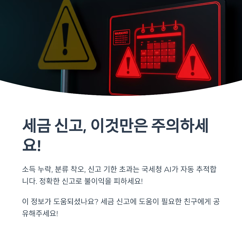 연 300만원 이하 수익자들이 가장 많이 실수하는 세금 1가지