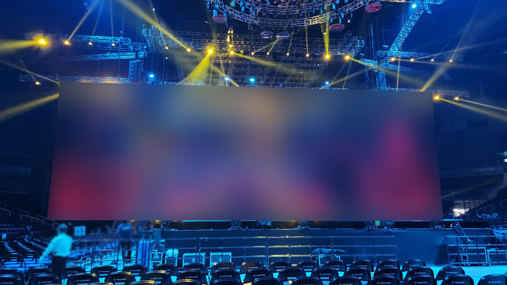 인스파이어 아레나 객석 시야