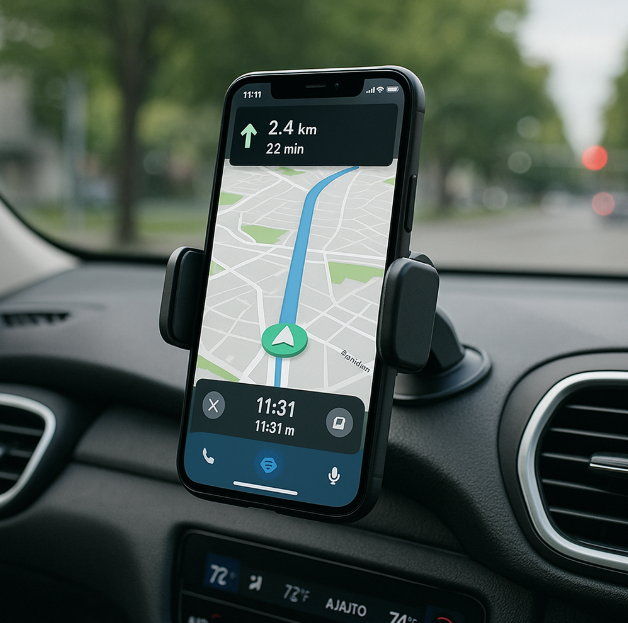 차량 스마트 기기 사진