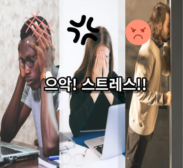 스트레스 해소방법들!