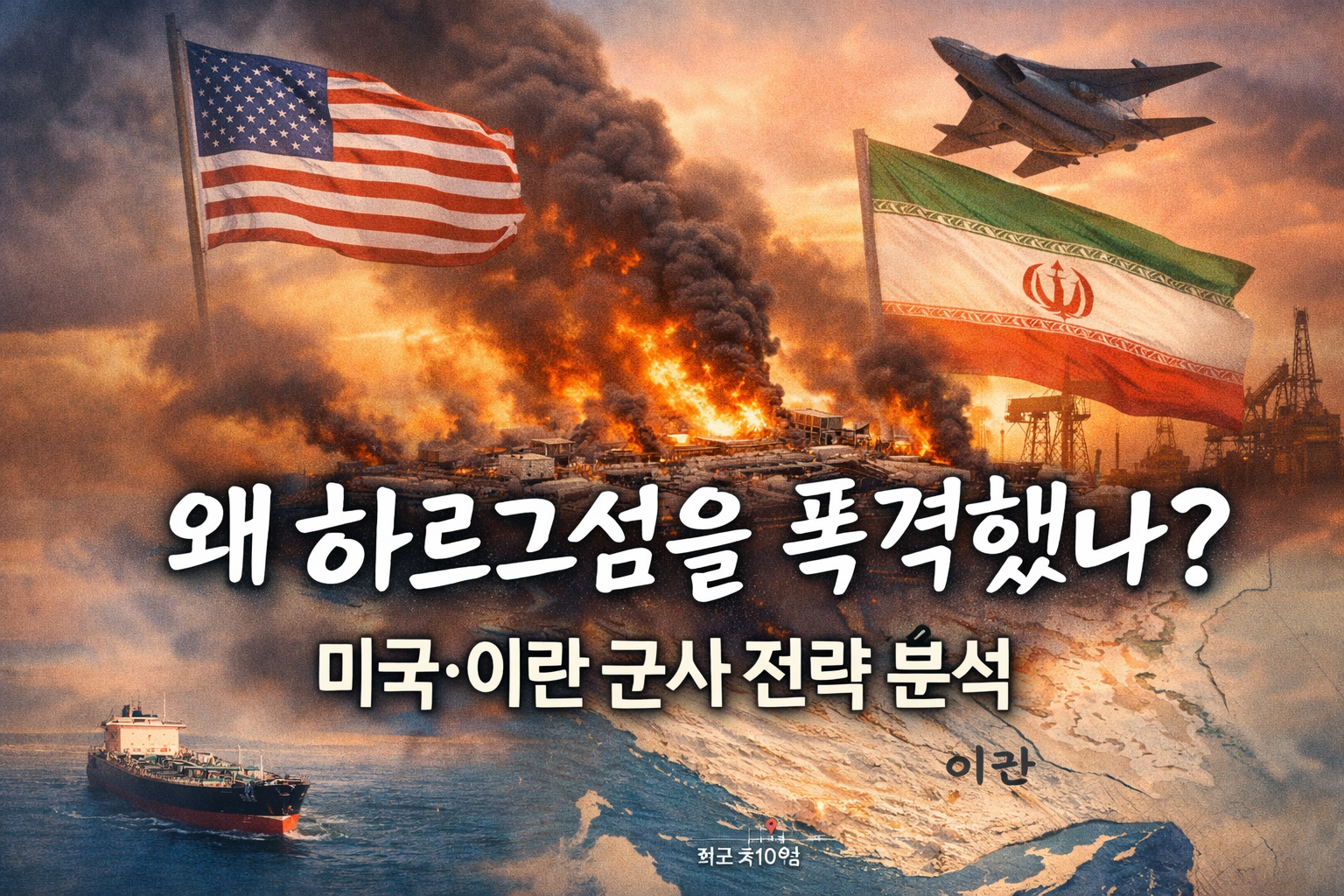 왜 하르그섬을 폭격했나? 미국&middot;이란 군사 전략 분석