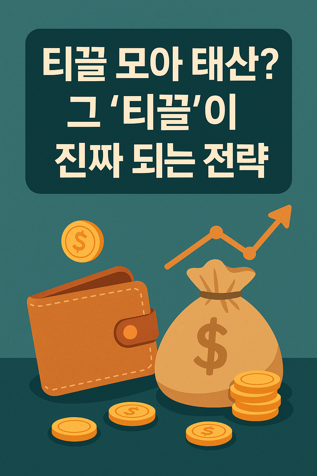 ‘티끌 모아 태산? 그 티끌이 진짜 되는 전략