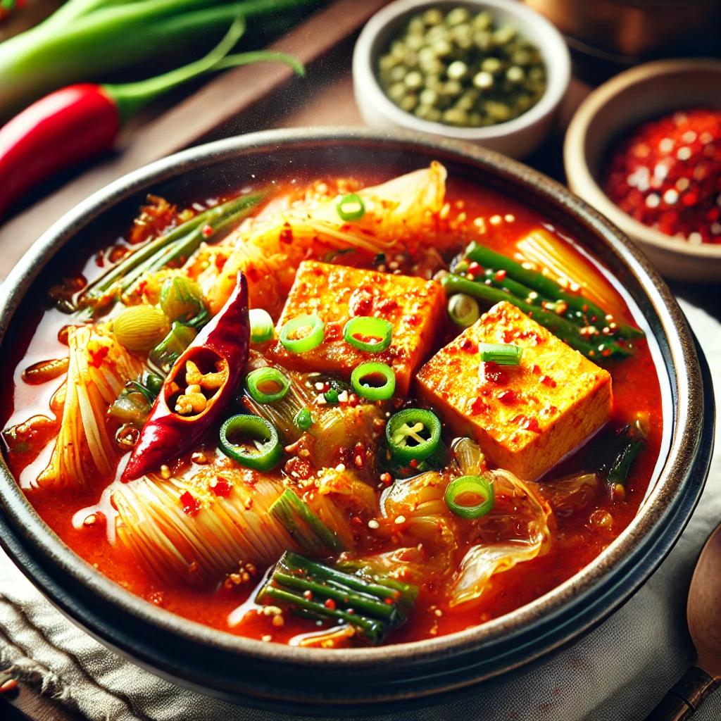 겉절이 김치찌개