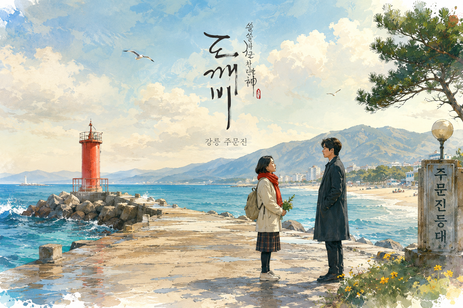 드라마 도깨비 배경 강릉 주문진