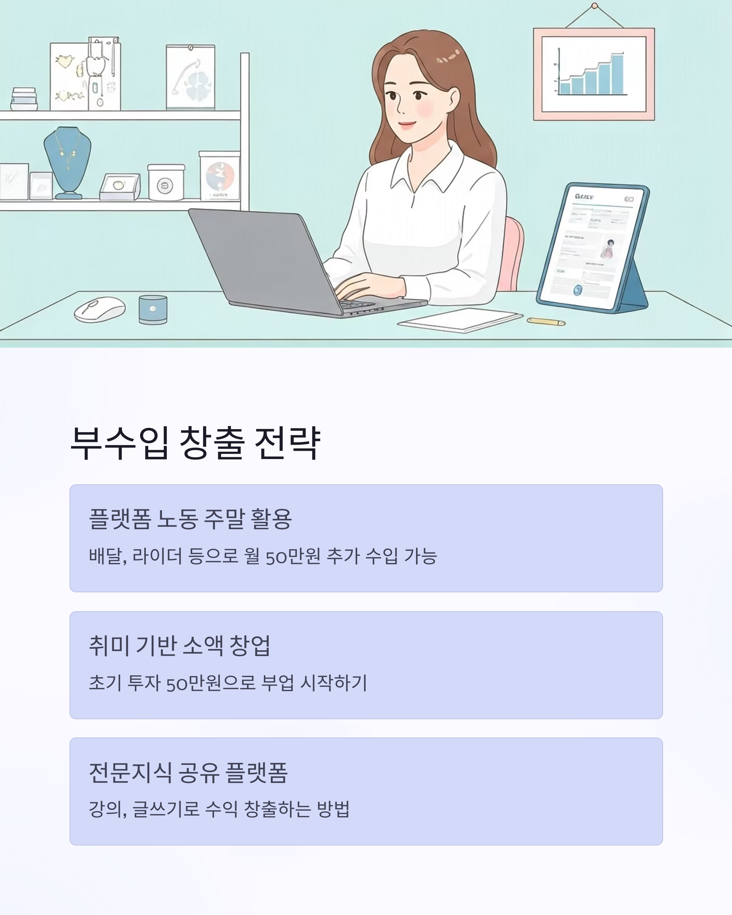 부수입 창출 전략