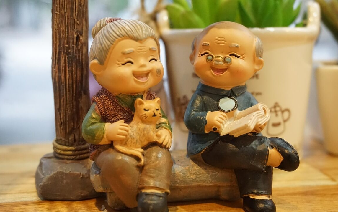 노인, 말하는 이미지