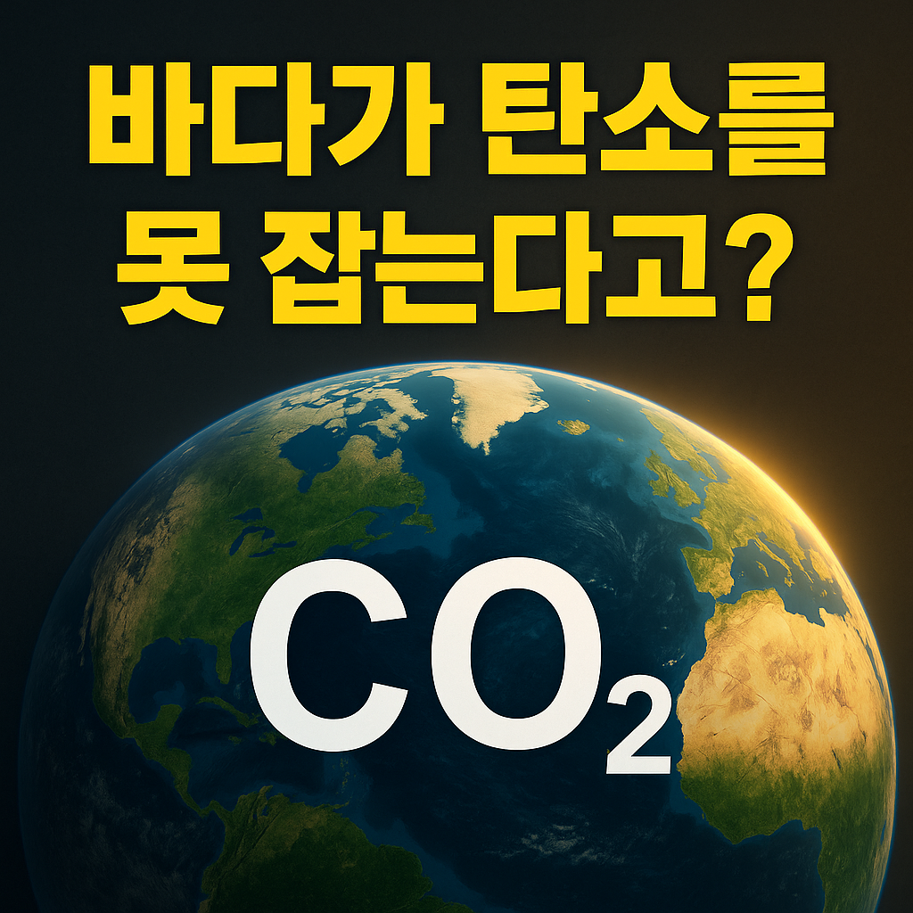 🌍 지구온난화, 북대서양 '탄소 저장소' 기능 상실의 경고