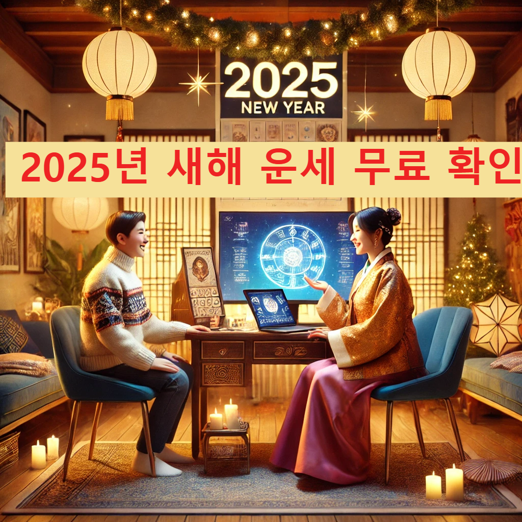 2025년- 새해 -운세- 무료- 확인