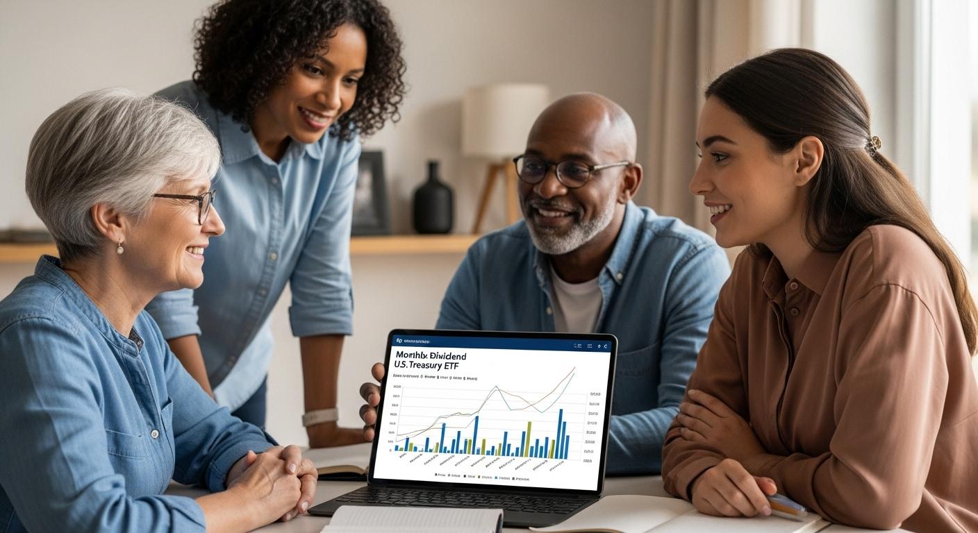 월배당 미국 국채 etf