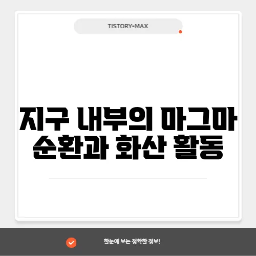 지구 내부의 마그마 순환과 화산 활동