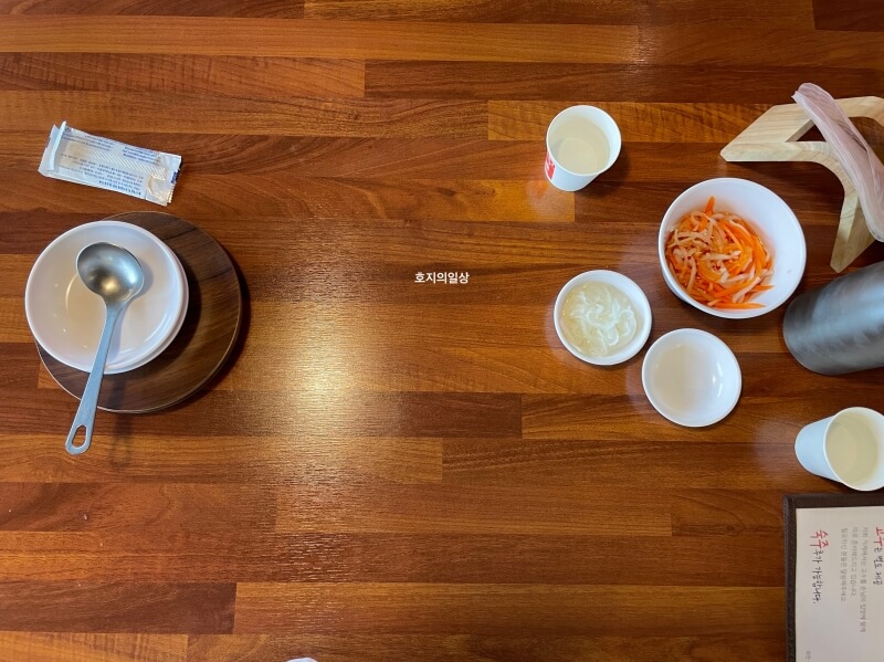 화성 봉담 맛집 포히엔 베트남 현지식 - 기본 세팅