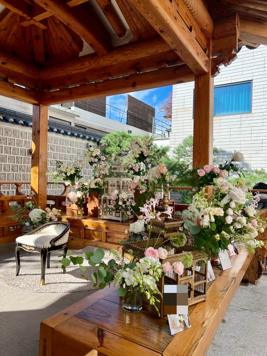 가회동 성당 혼배 미사 꽃장식 (2)