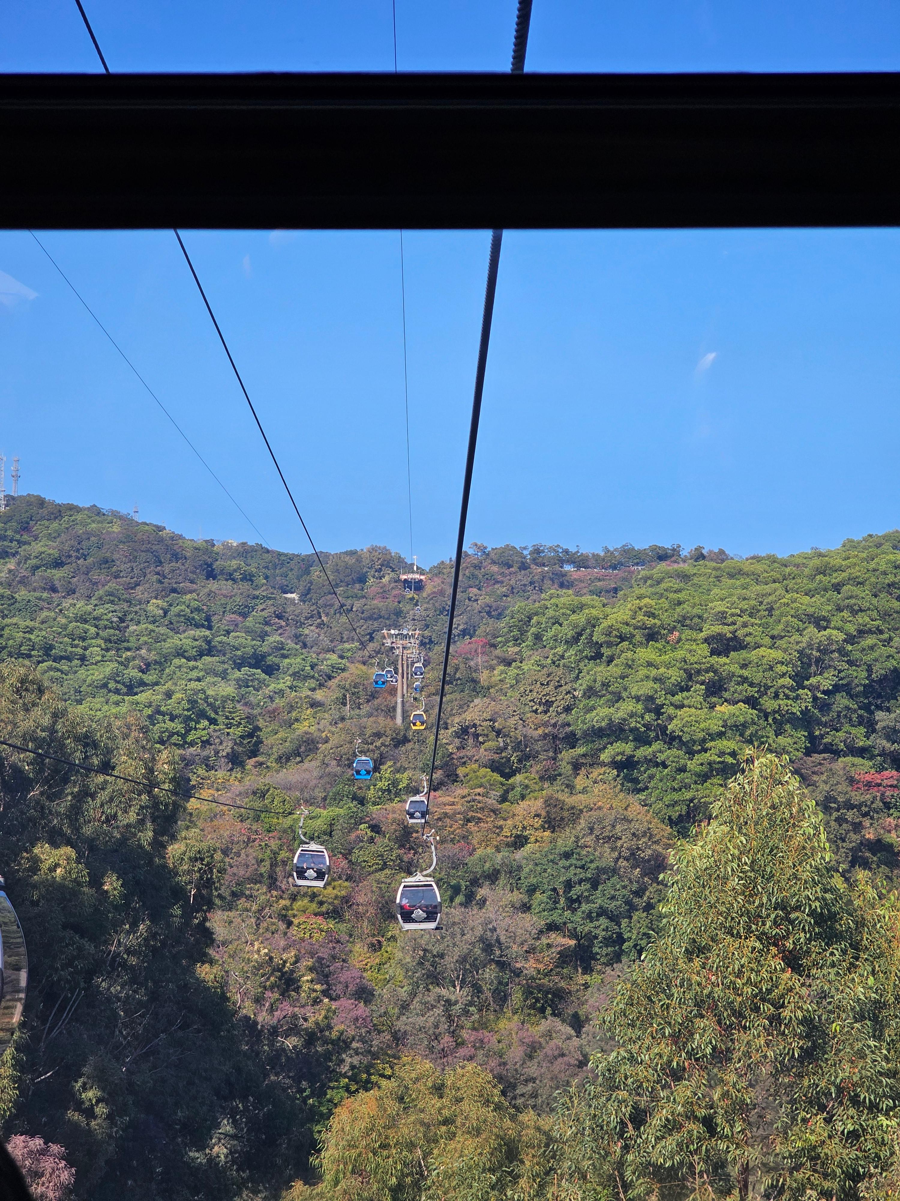 바이윈산 케이블카 타고 후기