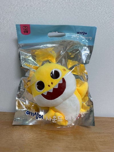 핑크퐁 아기상어 사운드 애착인형 구입 후기